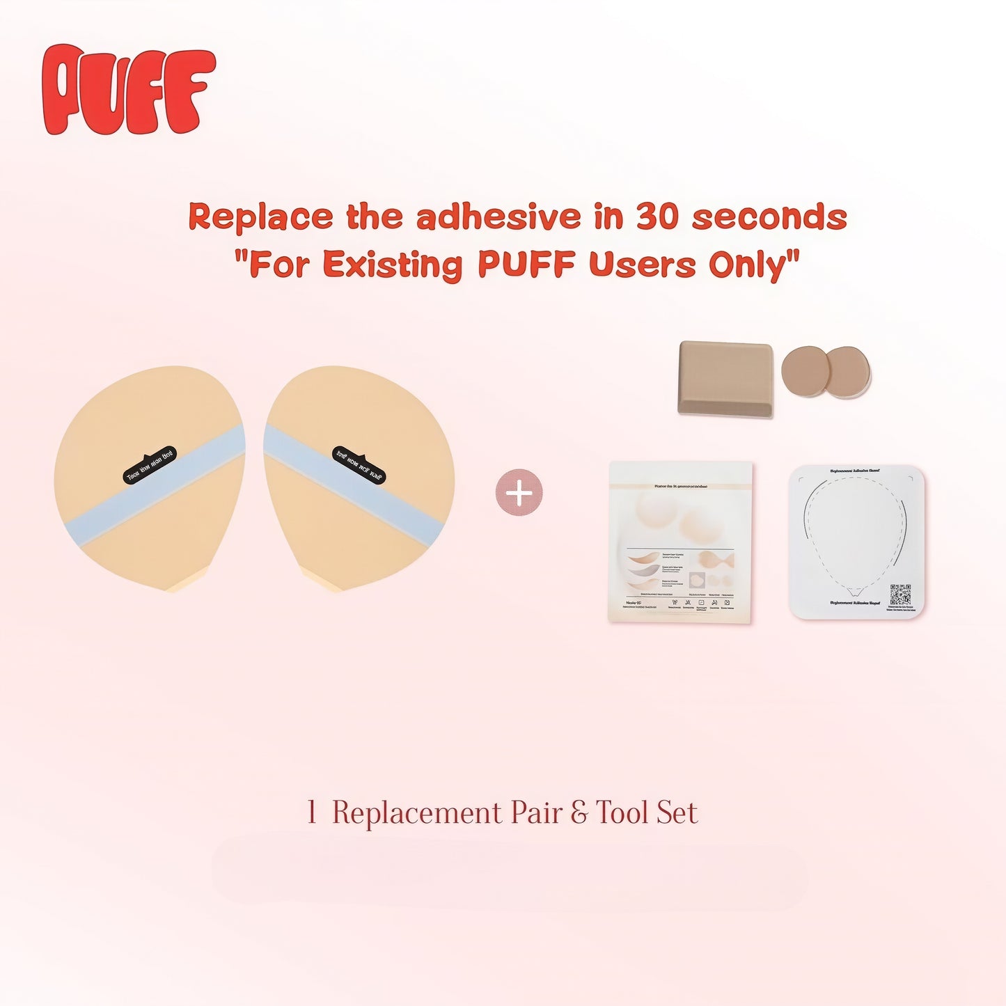 PUFF BODY Strapless Bra – Adhesive Bras