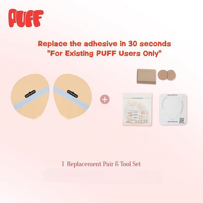 PUFF BODY Strapless Bra – Adhesive Bras