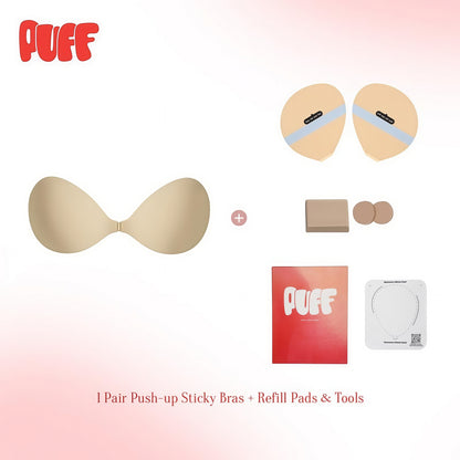 PUFF BODY Strapless Bra – Adhesive Bras