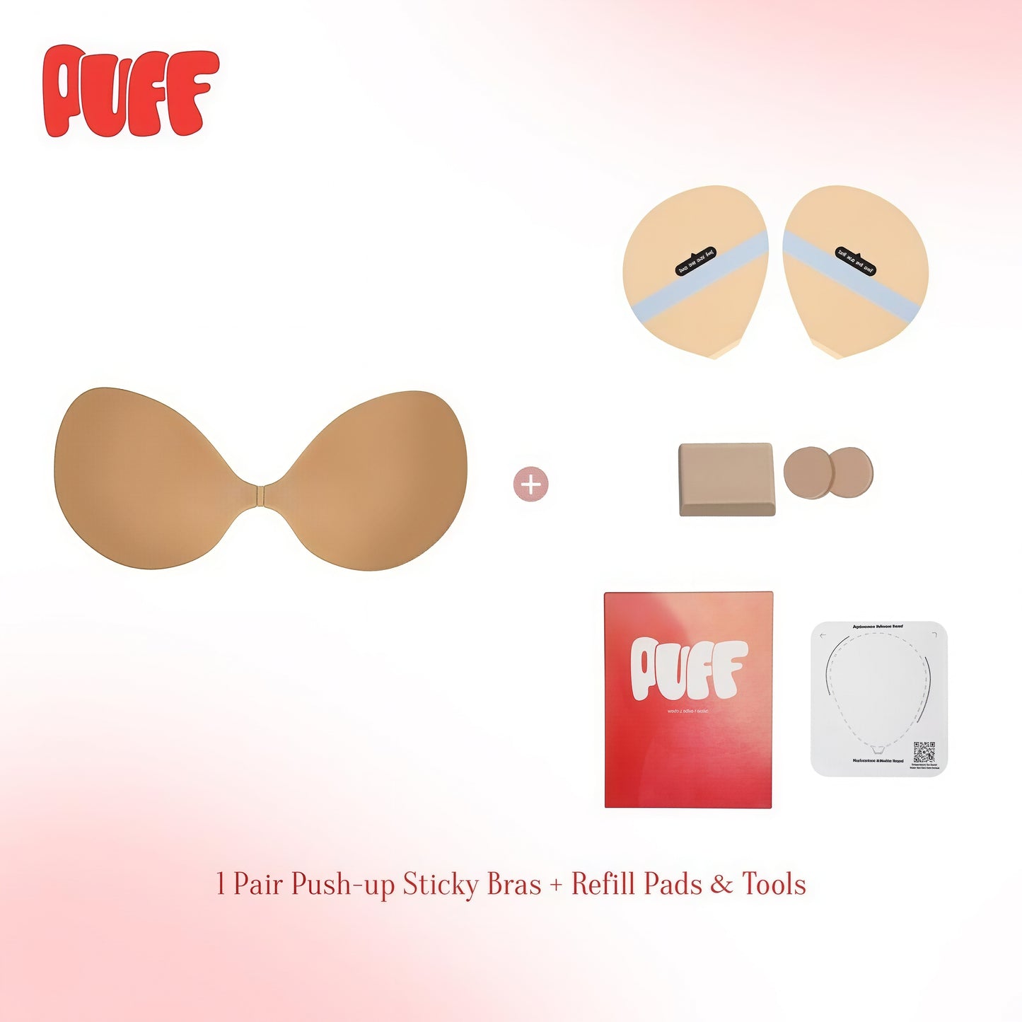 PUFF BODY Strapless Bra – Adhesive Bras